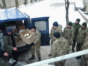 20170201 084112 300x225 - &ldquo;Наш край&rdquo; доставив черговий гуманітарний вантаж з Чернігова в зону АТО