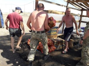 2 - Широколановский военный полигон получил помощь от "Нашего края"