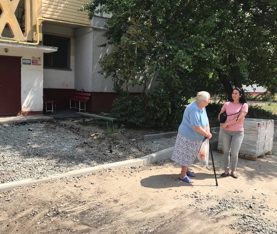 Депутаты «Нашего края» заботятся о благоустройстве микрорайонов Чернигова Holchenkova Savchuka - Депутаты «Нашего края» заботятся о благоустройстве микрорайонов Чернигова