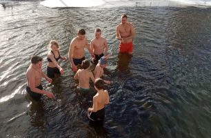 Zagartuvannya 306x200 - В Семеновке «Наш край» присоединился к фестивалю зимнего закаливания