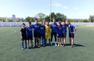 futbol traven 2019 2 306x200 - Команда юниоров из Чернигова при поддержке «Нашего края» приняла участие во всеукраинском турнире по дворовому футболу