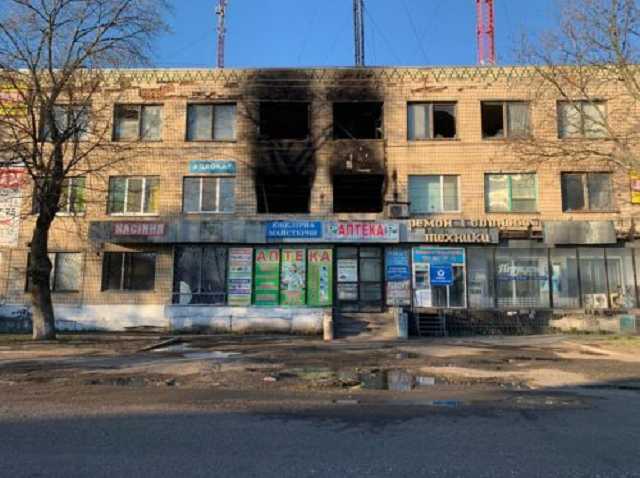 372733 - В Днепропетровской области подожгли офис партии «Наш край»