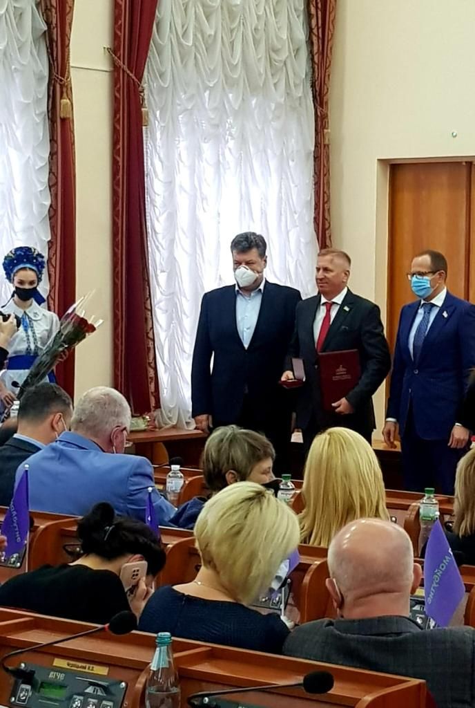 Отличием Верховной Рады Украины награжден представитель «Нашего края» на Житомирщине 2021 01 18 17.41.05 - Отличием Верховной Рады Украины награжден представитель «Нашего края» на Житомирщине
