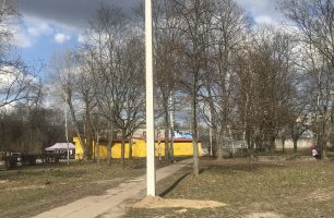 chernigiv svitlo 2 306x200 - В Чернигове по обращению депутата от «Нашего края» восстанавливают освещение в микрорайоне Шерстянка