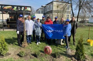 photo 2021 04 21 16.56.47 1 306x200 - Депутаты от "Нашего края" высадили деревья в Олевске