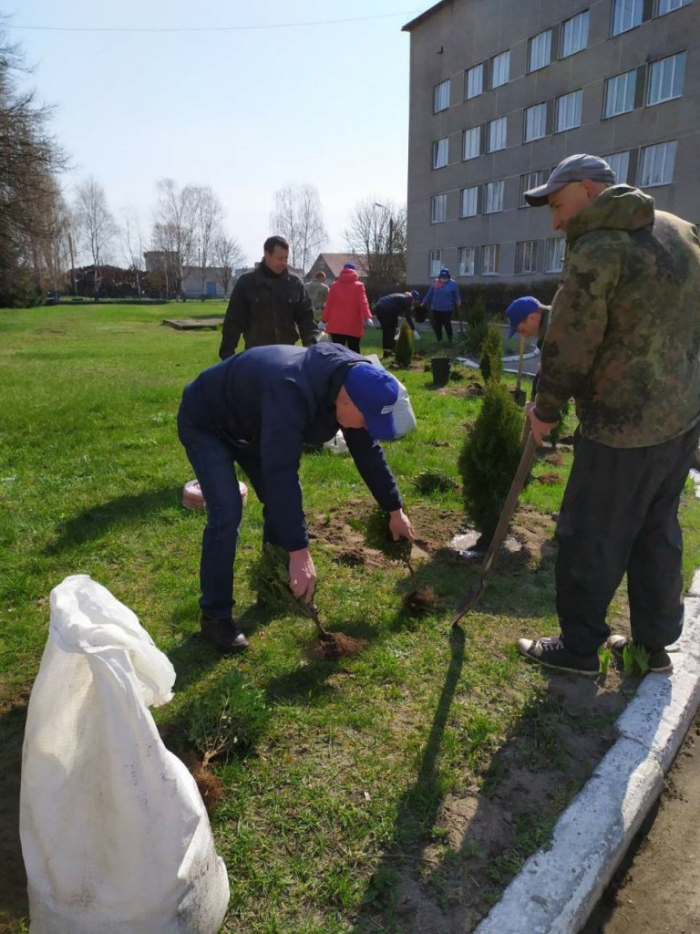 photo 2021 04 21 16.56.51 768x1024 - Депутаты от "Нашего края" высадили деревья в Олевске