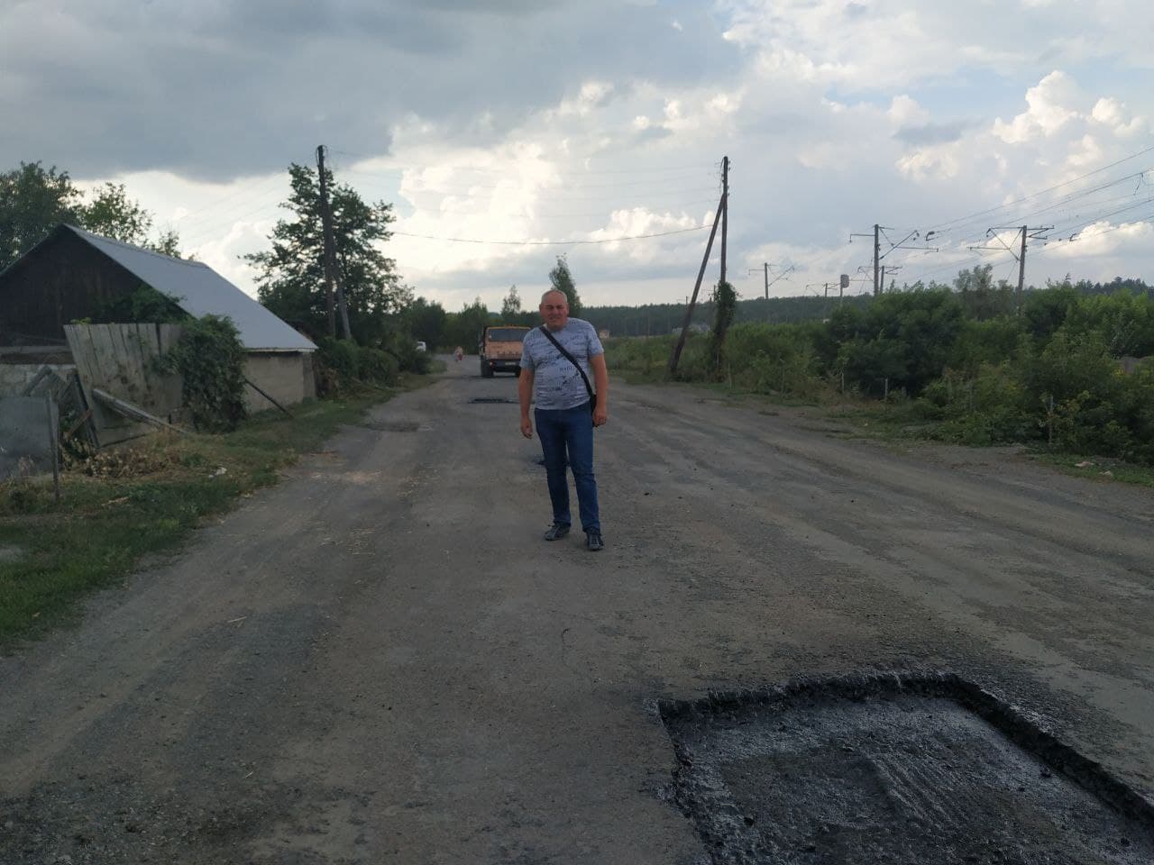 30 07 malyn - «Наш край» поспособствовал ремонту важной улицы в Гранитном на Житомирщине