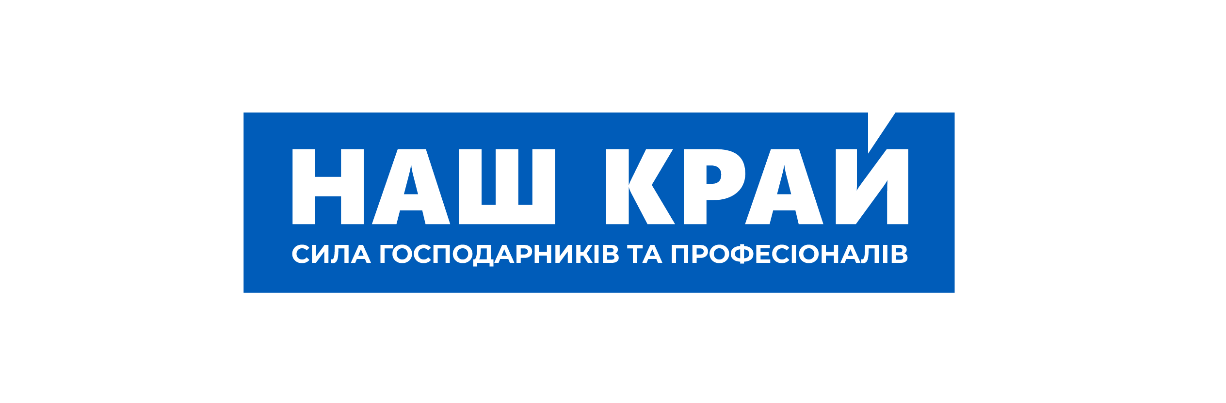 nk logo - Проміжні вибори депутатів Святогірської міськради: «нашкраївці» йдуть, щоб розвивати інфраструктуру громади
