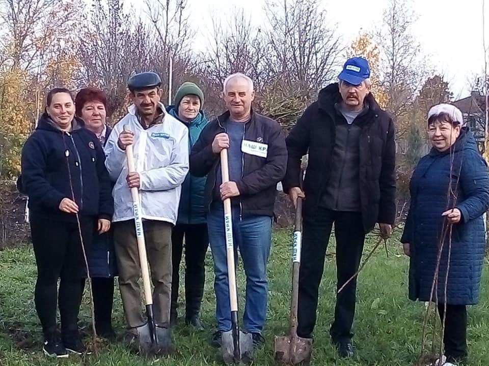 ozeleninnya - «Наш край» продолжает проект по благоустройству территорий