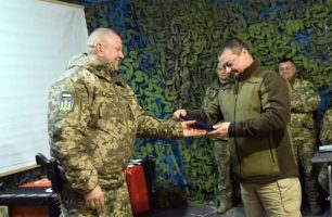 oss 306x200 - «Наш край» в составе делегации Новоград-Волынской громады посетил бойцов ООС