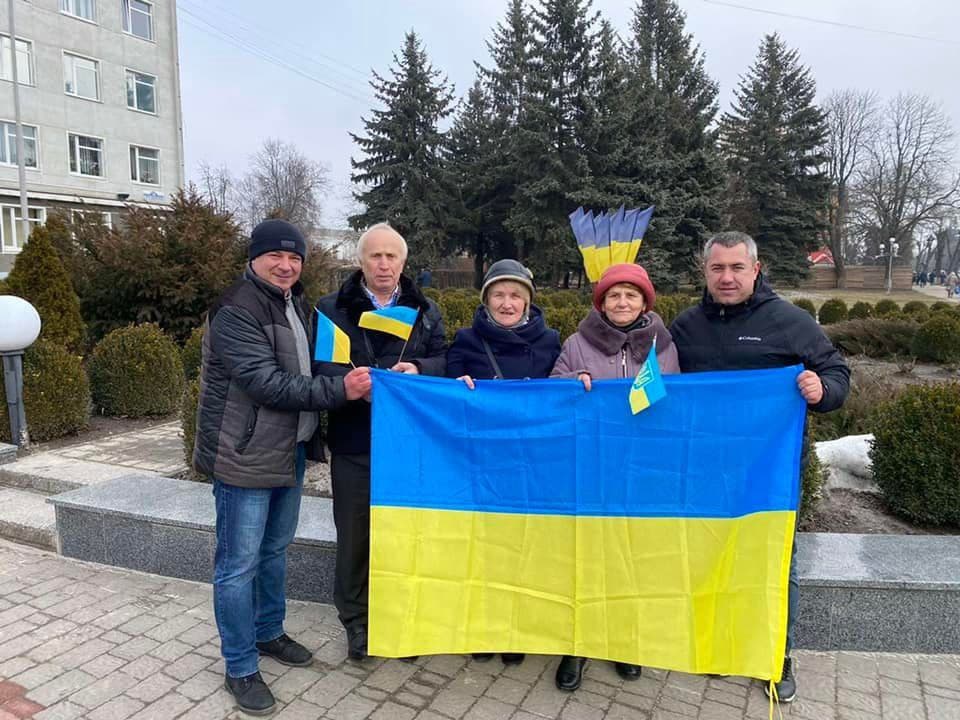 novograd - «Наш край» відзначив День єднання в Новограді-Волинському